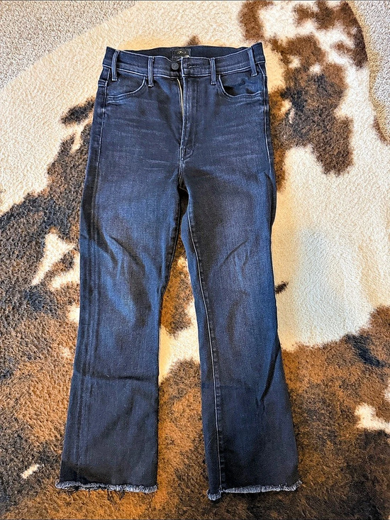 MOTHER Denim - Mother The Hustler Ankle Fray Frayed Hem Jeans Waist 27
